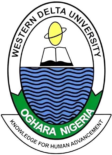 Western Delta University crest